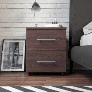 BAM! Oslo Two Drawer Bedside Table