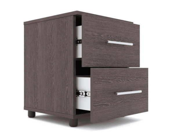 BAM! Oslo Two Drawer Bedside Table - Image 2